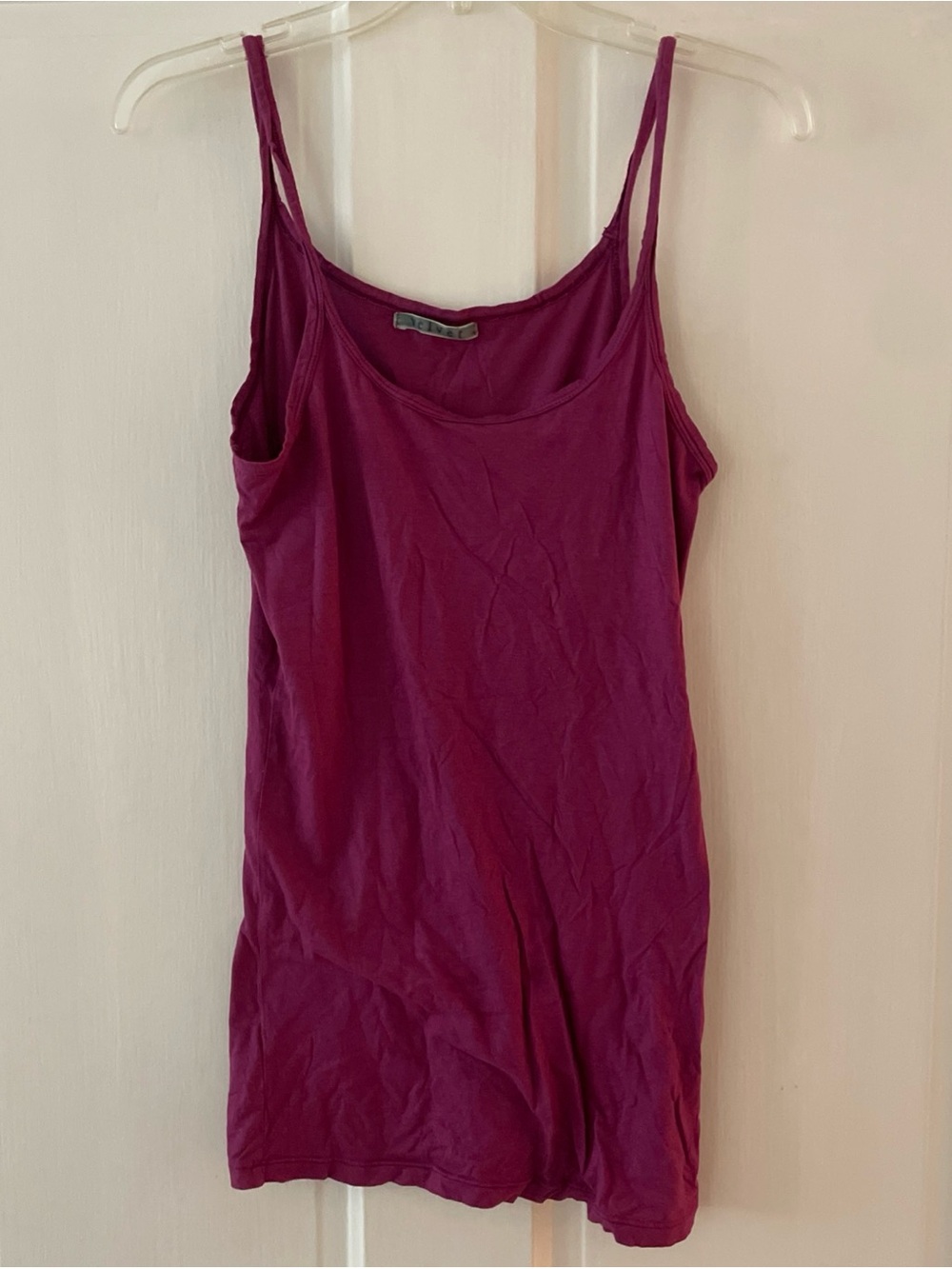 Velvet by Graham & Spencer Purple Long Cami Tank Top Size Large
